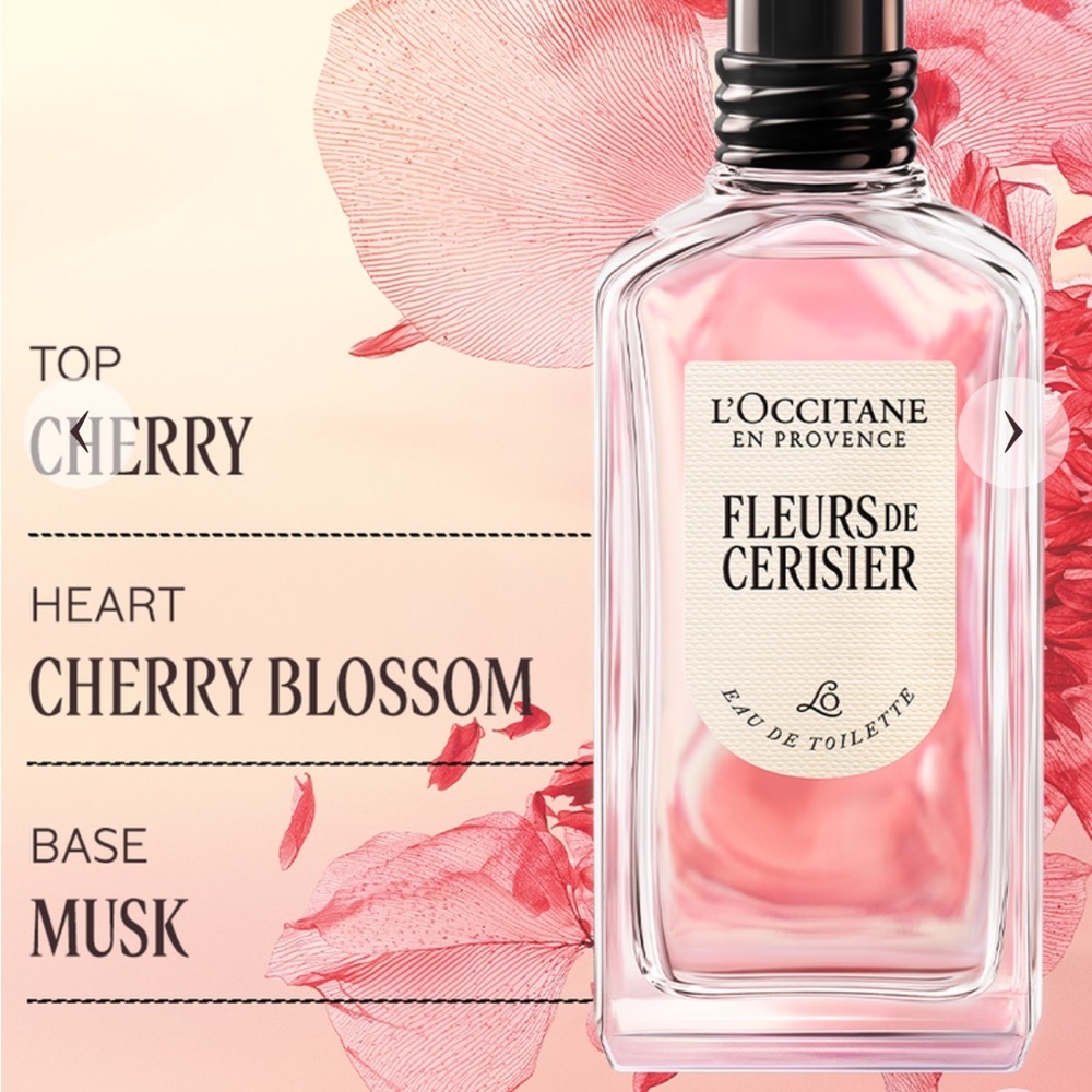 L'OCCITANE Cherry Blossom Silver and Pink small miniature - Picture 6 of 6